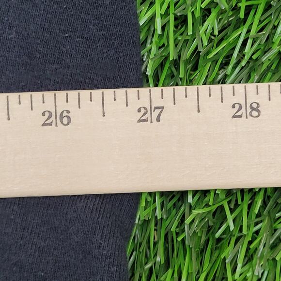 NIKE Sweatshirt 2XL 27x27 Small-Swoosh Logo Baggy Boxy Crop - Picture 11 of 15